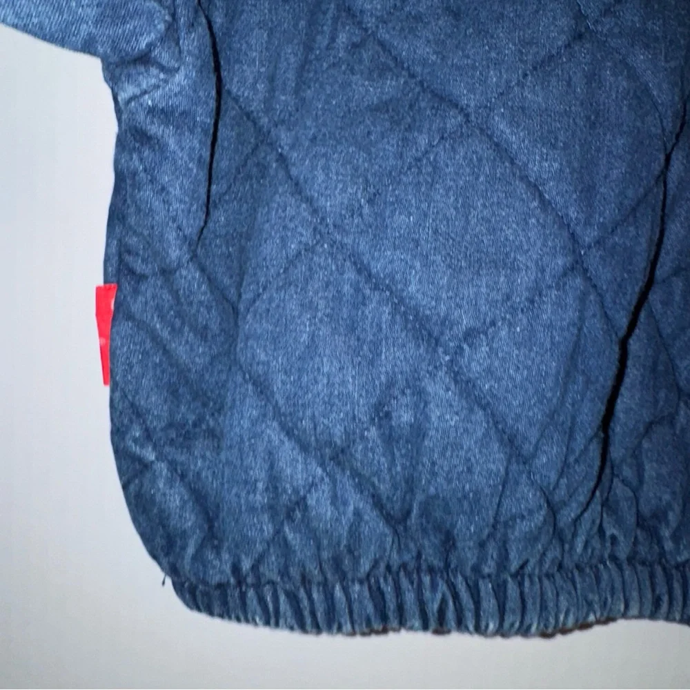 Vintage‎ Oshkosh B'Gosh Denim Quilted Hooded Jacket Size 24M